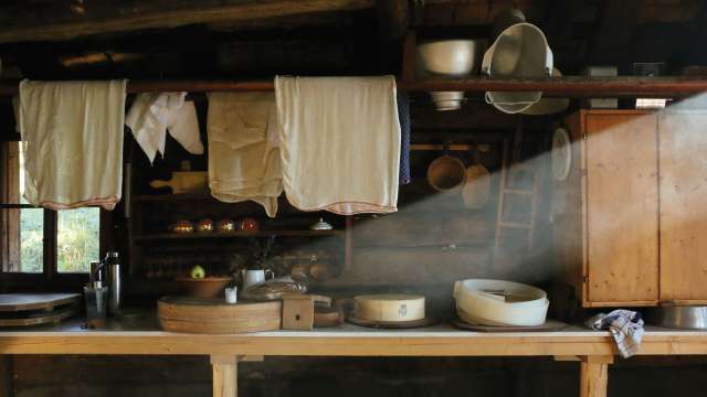 Fromagerie d'alpage sur la Bussalp